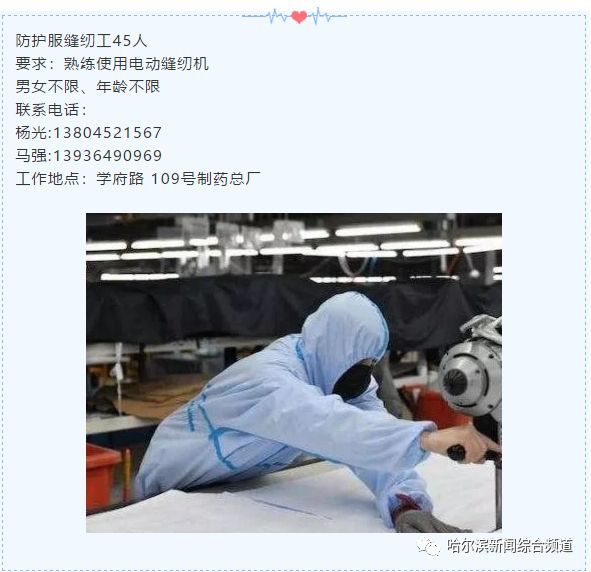  【哈药集团】好消息！哈药集团N95级口罩和医用防护服投产了！