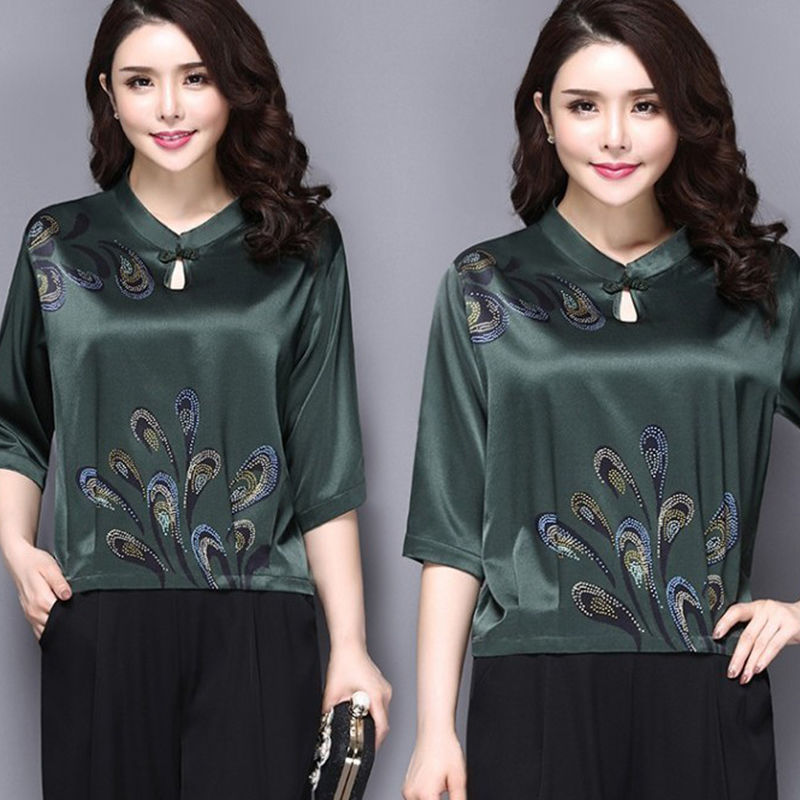 中秋来临!一发薪水，就给婆婆买这样的妈妈装，瘦到看不出180