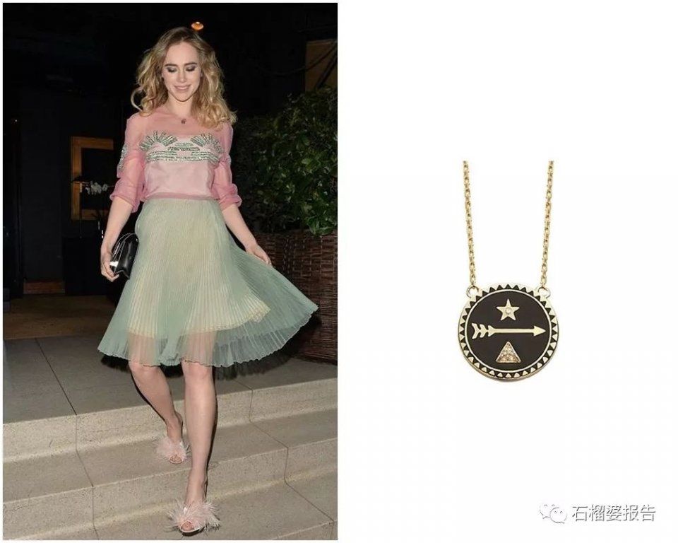 今年最红的一条复古项链，据说可以让人充满勇气