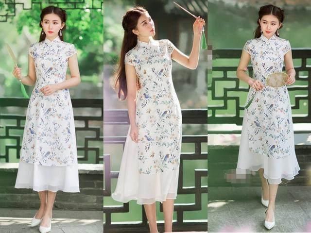 今年很显气质的中国旗袍,穿上身高贵端庄又很女人!