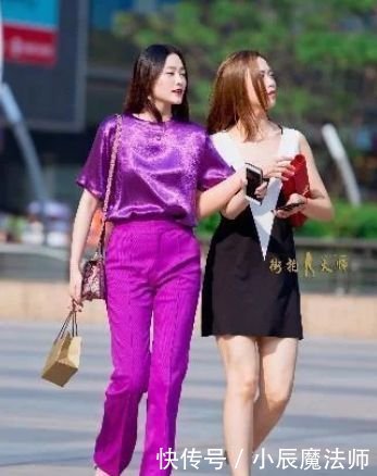 「魅力十足」街拍,是最美的景色,身姿优雅的小姐姐,魅力十足
