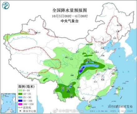  冷空气@注意防雨防寒!!冷空气横扫北方 华西地区阴雨连绵
