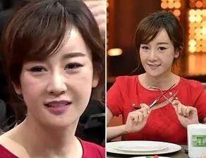 张檬百褶“扇子裙”撞衫娄艺潇，离开玻尿酸的她又美回18岁