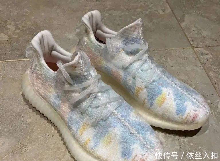 『拥有』YEEZY350“彩虹扎染”实物泄露,虽是亲友限定但你也能拥有