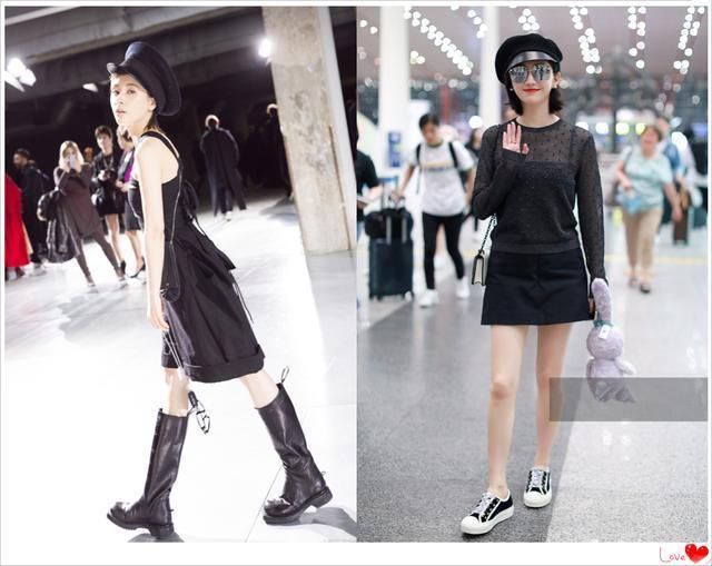 看了景甜贝雷帽，再看看王子文，才知道轻熟女与精灵女差距有多大