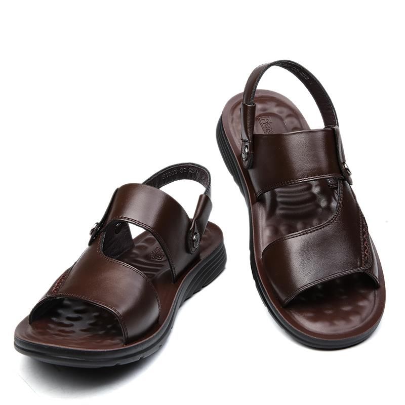 有一种凉鞋叫:蜈蚣鞋，柔软透气，适合7080男人，体面高贵