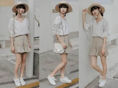 矮个子女生穿短裤,只要学会这2点,不穿高跟鞋也能显高!