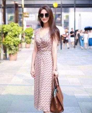  【精致】街拍小姐姐：迷人长裙，精致旗袍，女人味十足