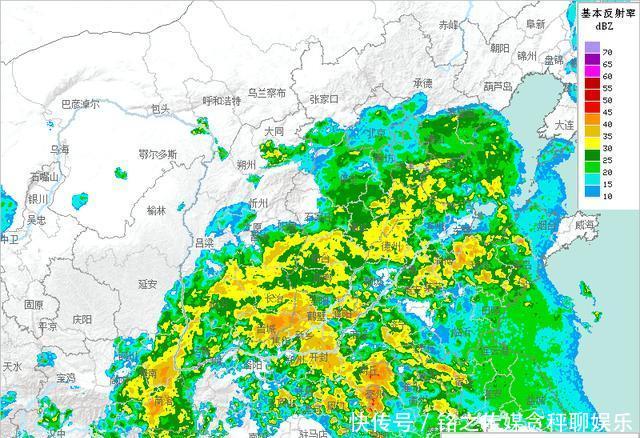  [江苏等地]山东 河南 河北 江苏，中到大雨最后的疯狂，山东将迎70毫米暴雨