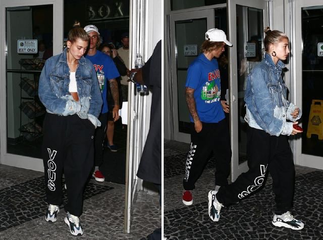 海狸比伯订婚后秀恩爱停不下来，来学他们的街头范儿cp穿搭