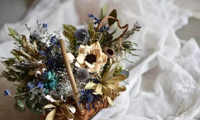  『手工』DIY手工制作：用干花做的花艺作品，比鲜花还美！
