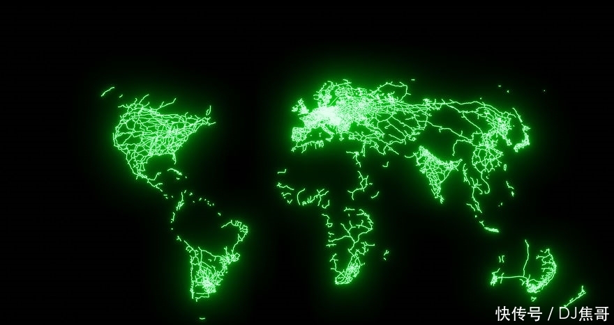 5张世界地图  显示人类如何改变这个地球