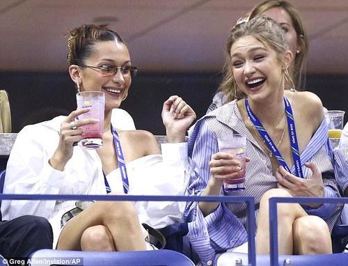 吉吉·哈迪德和贝拉·哈迪德两姐妹同出现 妹妹身材曲线完胜