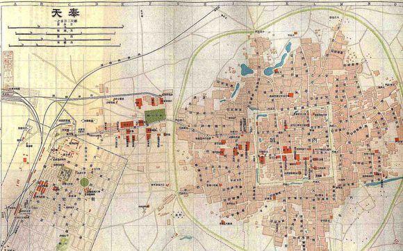  东北城市■从老照片、老地图看民国时期的前20大城市！