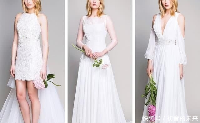 「粉彩」Blumarine粉彩婚纱礼服:烂漫淡彩美味可口,3D花瓣和服装印花好烂漫!