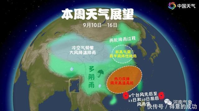  阵雨|一场秋雨一场寒！河南今晨气温“狂降”，未来二天全省多地