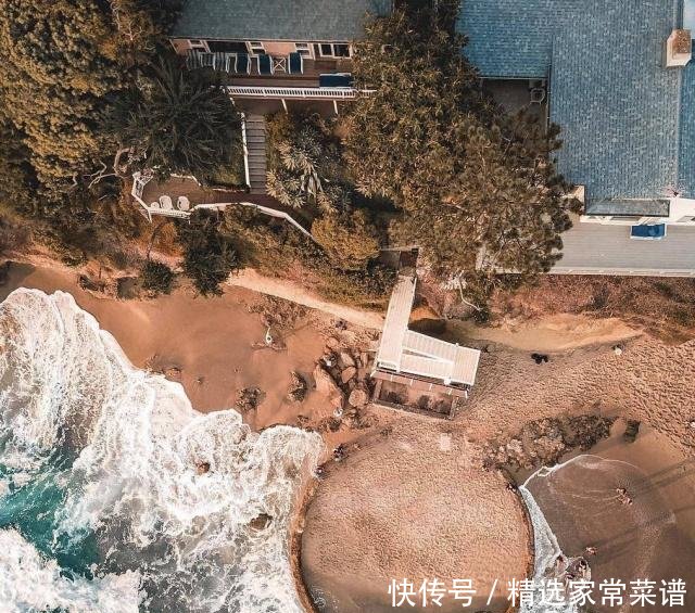 美国沙滩上的神秘巨型“天坑”，竟是吸引无数美女前往的无边泳池