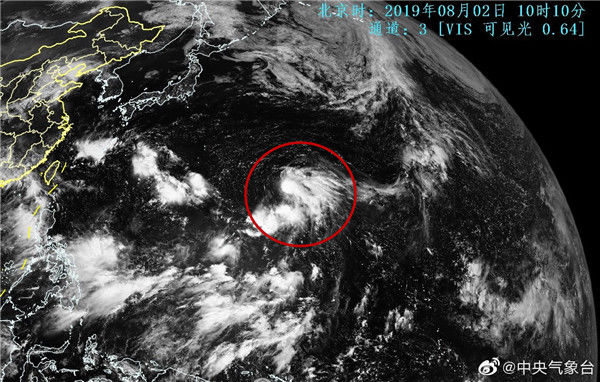 刚刚 8号台风“范斯高”生成!路线已定!