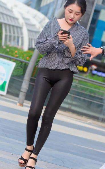 街拍: 图7这样穿, 让行人看了跟本就忘不掉