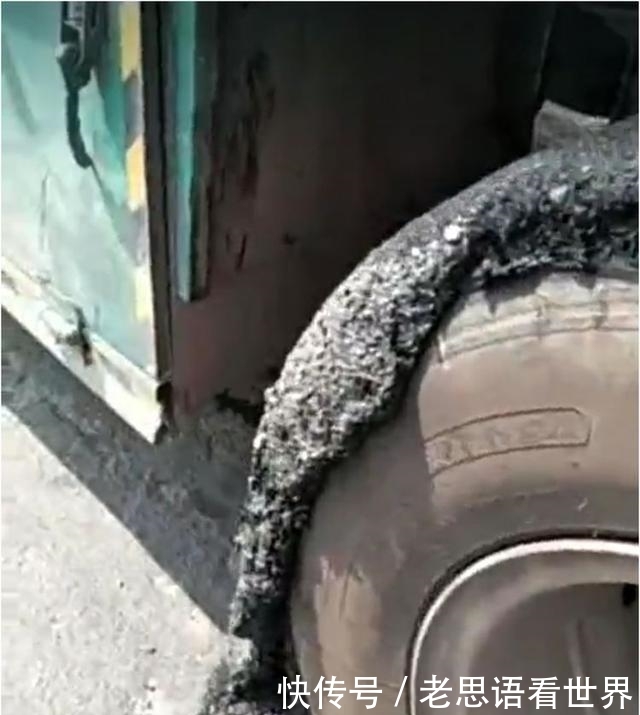 货车速度越来越慢，司机下车检查故障时，看到的画面让他两眼发直