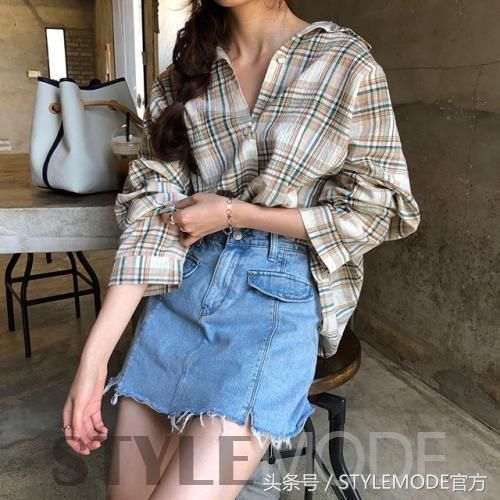 降降温，4个属于的韩式轻质穿搭！