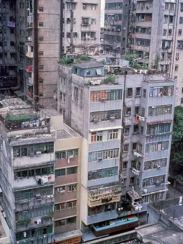 1979年的香港九龙半岛土瓜湾住宅区