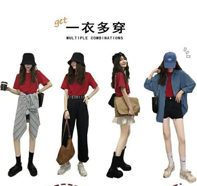 『不少』一衣多穿:一件纯色T恤教你25种穿法,休闲又时髦,学会省不少钱