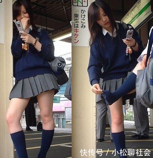 实拍日本街头女孩,化妆太大胆，网友惊呆了！