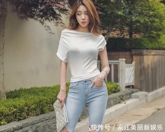  『小蛮』光彩照人的牛仔裤美女，穿出迷人小蛮腰！
