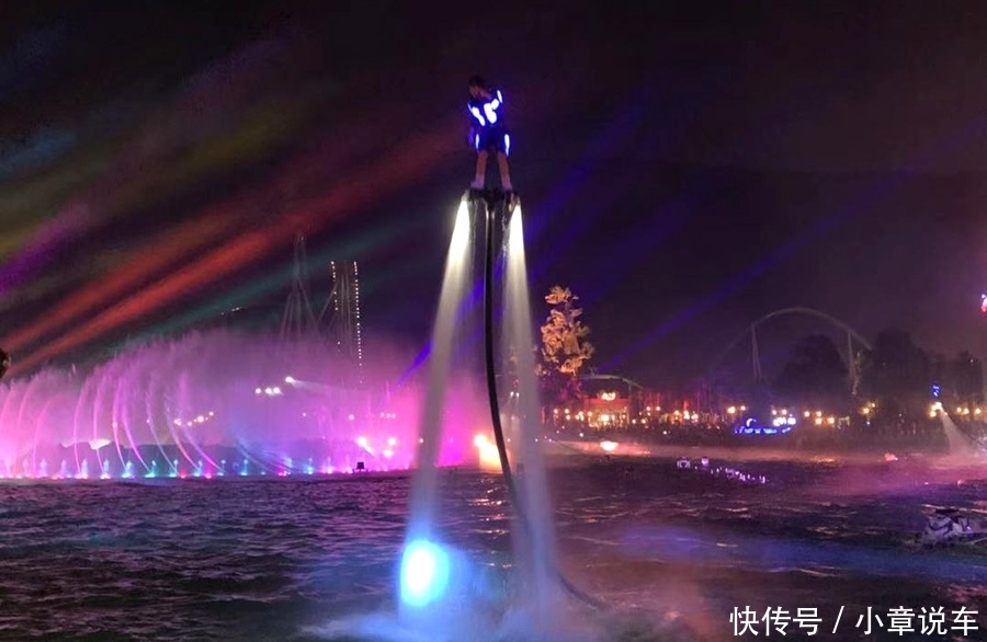国内有处“海洋王国”门票300多，晚上看烟花，游客：值回票价！