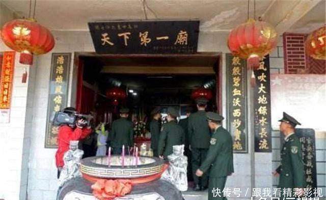 中国唯一供奉解放军寺庙，庙里回响着军歌，堪称天下第一“奇庙”