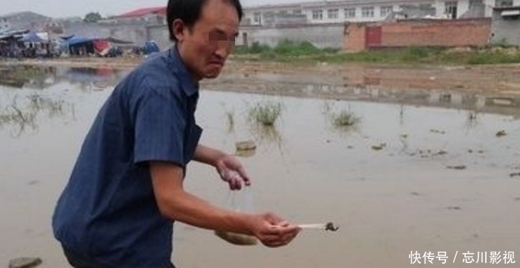 农村男子下河捉鱼,发现怪异生物,专家看到后,吓得让他赶紧丢掉！