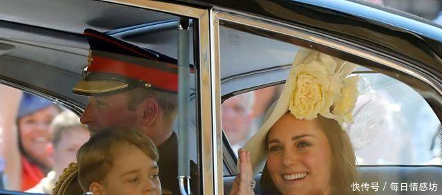 哈里大婚，凯特四穿旧衣低调登场，夏洛特公主吐舌抢镜
