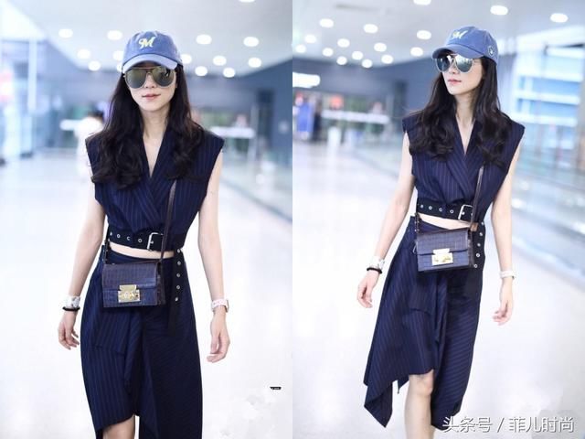 韩雪不得了了！裙子穿到腰就断开了，小蛮腰比杨幂的还要细！