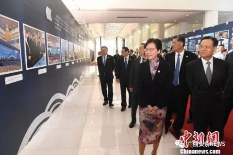  「泛珠」林郑月娥乘高铁到南宁出席2019年泛珠会议