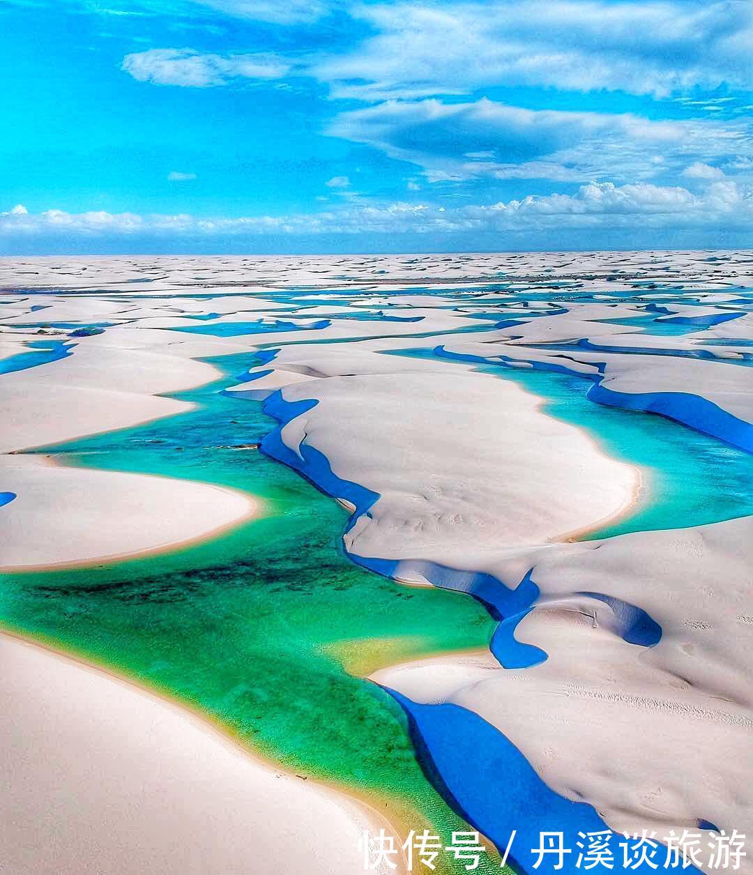 湖水与沙漠共存的神奇地带, 世界上绝无仅有的奇迹!