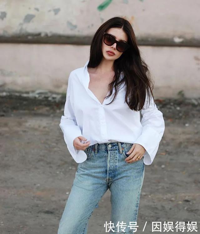 『时髦』开春衬衫这样穿,巨时髦!