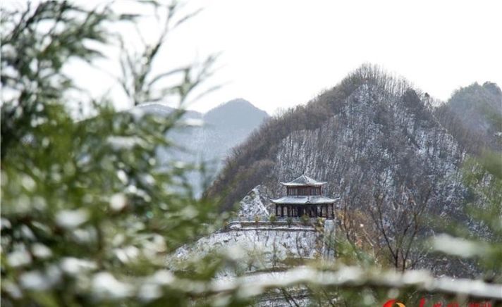  「迎来」湖北保康: 迎来今冬第一场雪