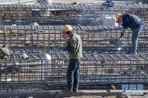  公司的工人@太原地铁建设有序推进