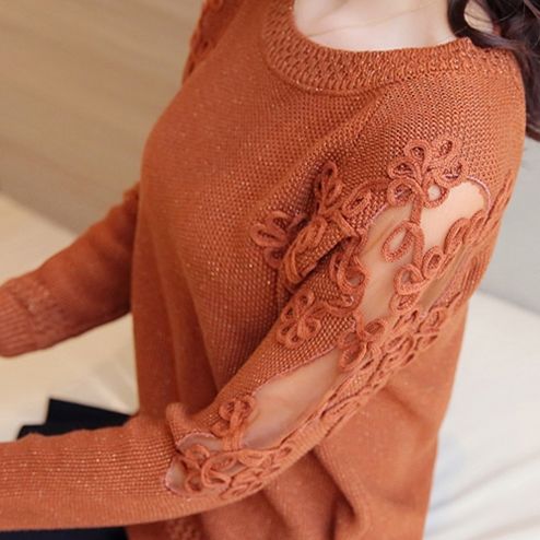 老婆把风衣全扔,说过时了!只穿这样的毛衣,时髦超显年轻