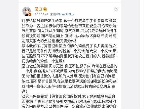 双白经历种种风波，如今终于得到澄清，而造谣者自然也没有好结局