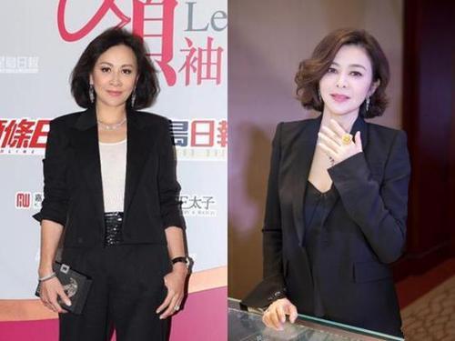 53岁刘嘉玲和55岁关之琳再同台，只相差2岁，差距却出来了