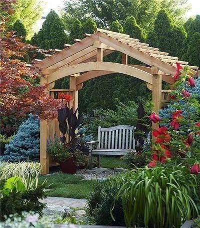  「绿植」农村小院怎样装才好看？如果我在乡下有一院子，一定要