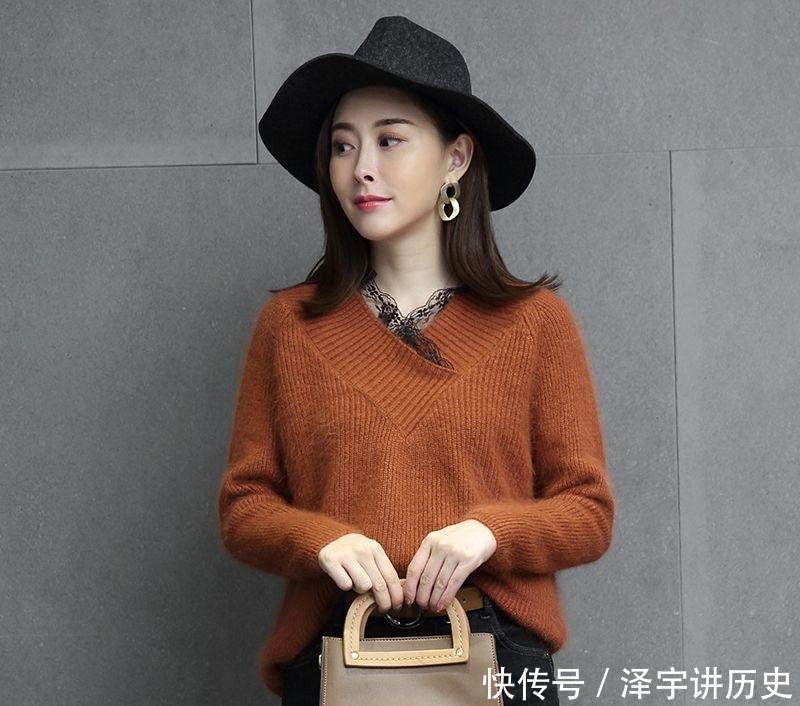 「不兴」多嘴一句毛衣不兴了! 时髦780后都穿羊绒衫+裸靴! 巨美嫩