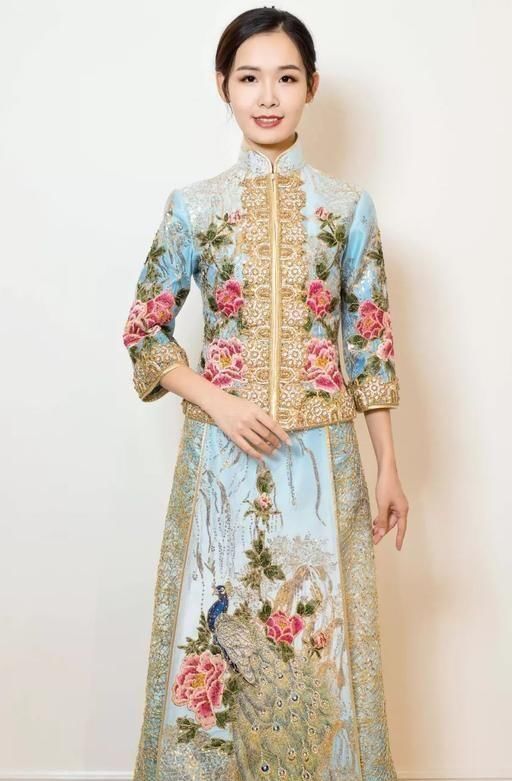  「马来」中式礼服之龙凤褂·秀禾服·马来褂