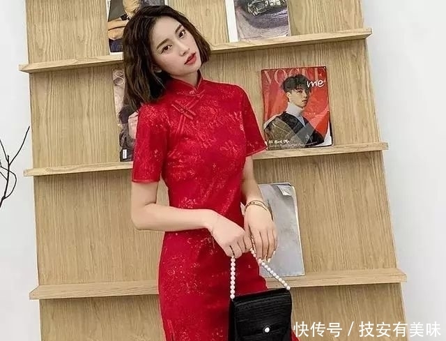 「穿着的女」今年流行穿旗袍,复古文艺棉旗袍,气质大于颜值