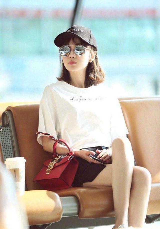 紧身裤个子高挑显腰身, 大方是一大亮点, 温婉的女人味