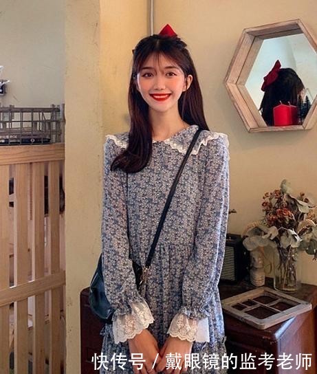 『小姐姐』清新甜美的韩系穿搭示范,遮肉显瘦显腿长,微胖的女人也可以穿