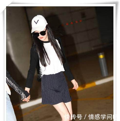 看了范冰冰穿短裙，再看看张馨予，真想对李晨说一句好福气！