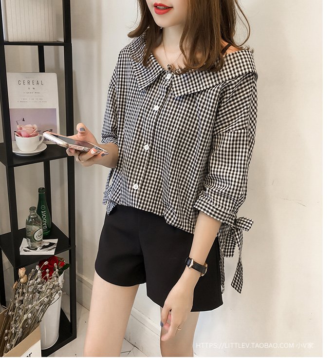 若你身高低于160，秋后少穿长裙，试试娃娃衫，洋气减龄又遮肉